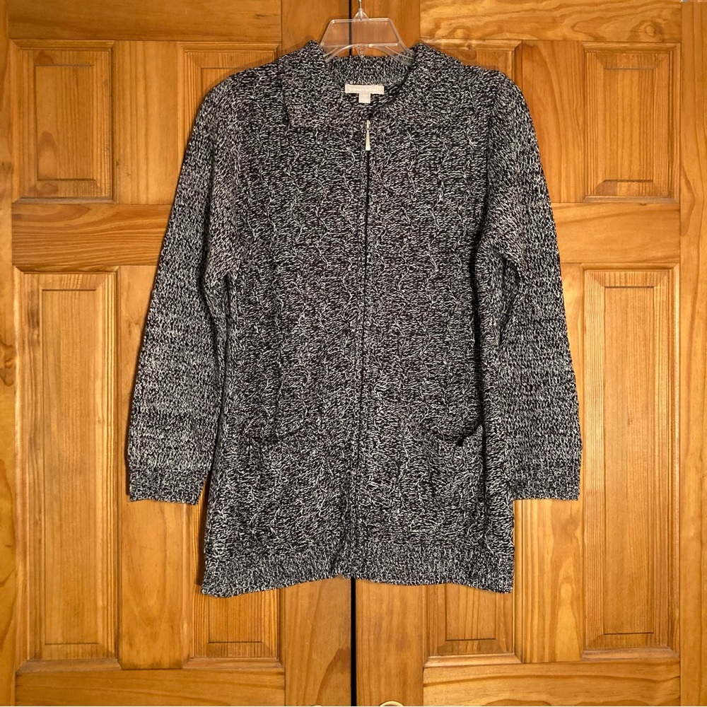 NWOT Vintage Woman Within Knit Sweater Cardigan Size 14/16